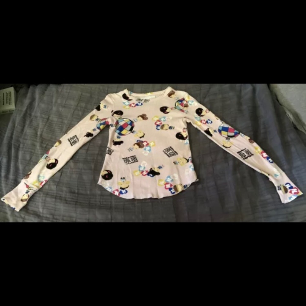 Harajuku for Lovers Gwen Stefani Top Shirt Womens Sz S 2005 Designer-sample NEW - Picture 2 of 7